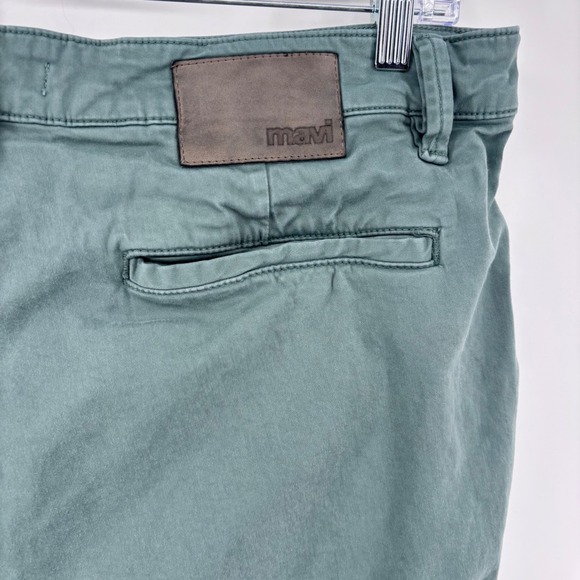 Mavi Simon Men's 36 Green Chino Shorts Casual Flat Front‎ - Picture 4 of 7